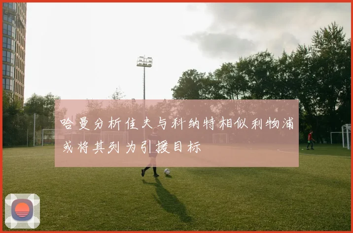 哈曼分析佳夫与科纳特相似利物浦或将其列为引援目标